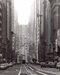 California Street 1964 Print