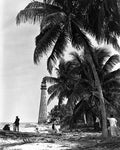 Cape Florida Lighthouse 1920s Print