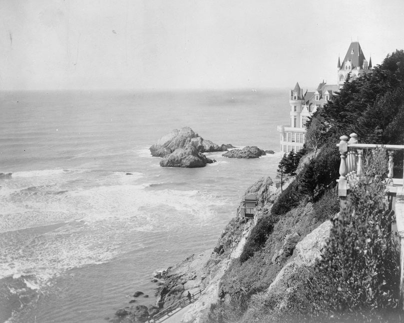 Cliff House and Seal Rocks 1905 Print