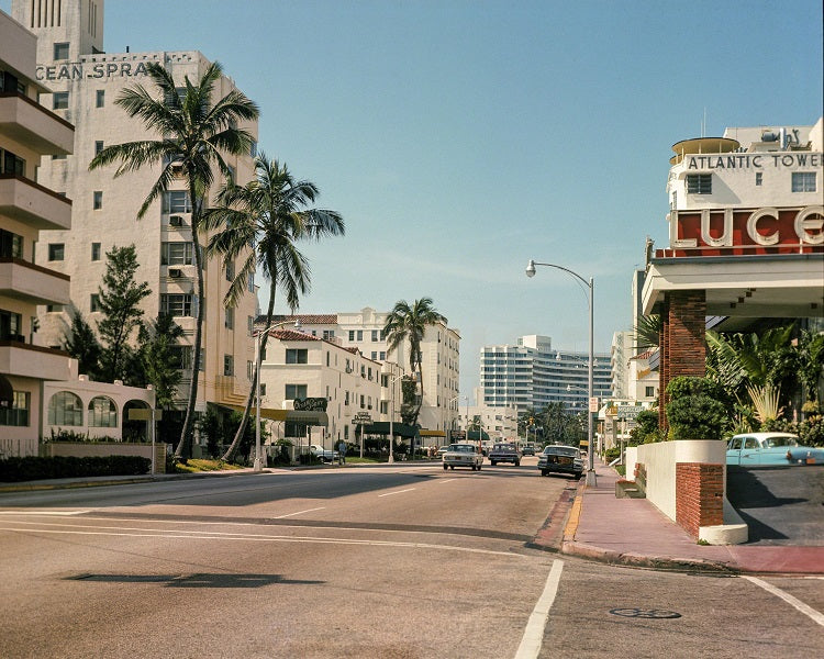 Collins Avenue 1964 Print
