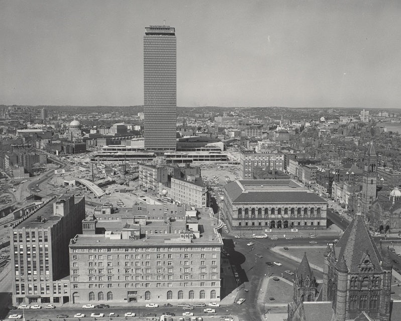 Copley Square 1965 Print