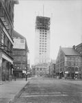 Custom House Tower under Construction 1913 Print