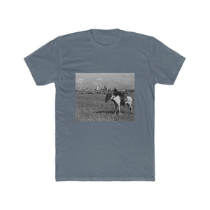 Cowboy with Dallas Skyline 1945 T-Shirt