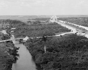 Everglades Drainage Canal 1910s Print