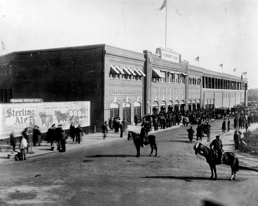 Opening Day at Fenway Park 1912 Print