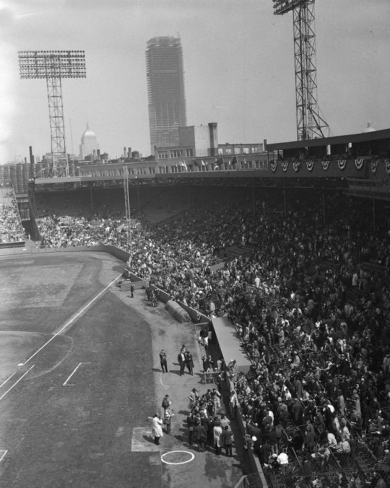 Fenway Park on Opening Day 1963 Print