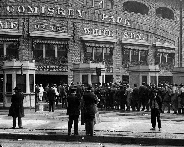 First Game at Comiskey Park 1910 Print