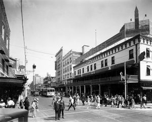 Flagler Street at Miami Avenue 1926 Print