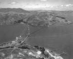 Golden Gate Bridge under Construction 1936 Print