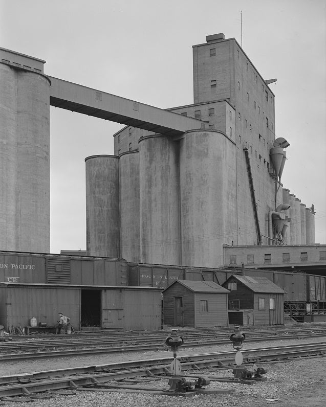 Grain Elevator 1939 Print