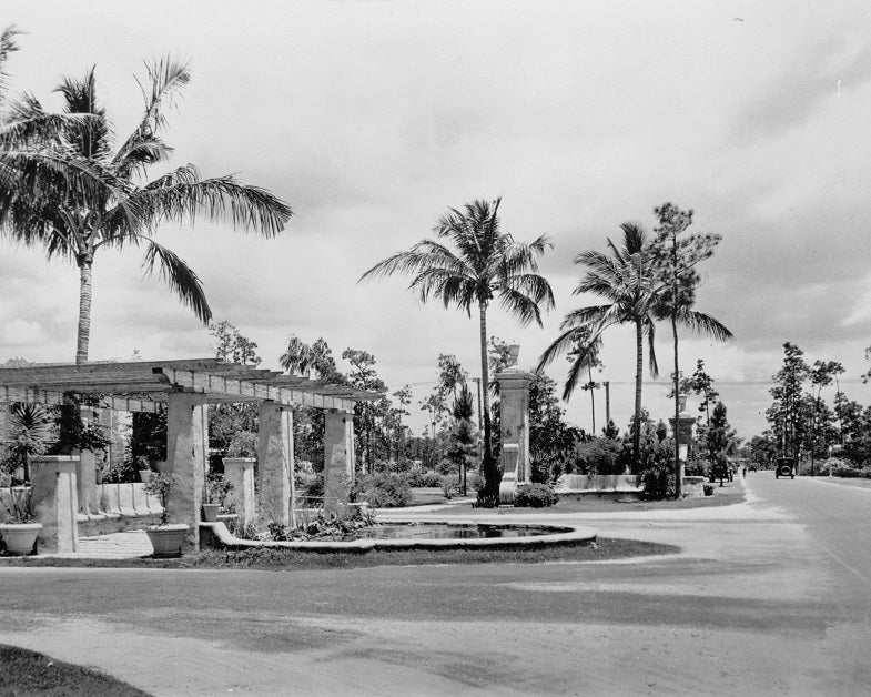 Granada Plaza, Coral Gables 1920s Print