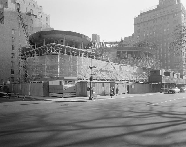 Guggenheim Museum under Construction 1957 Print