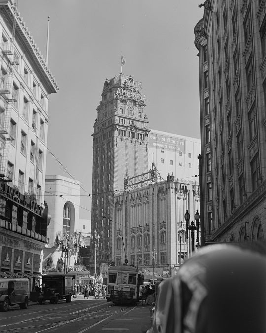 Humboldt Bank Building 1943 Print
