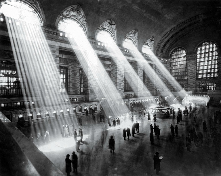 Inside Grand Central 1929 Print