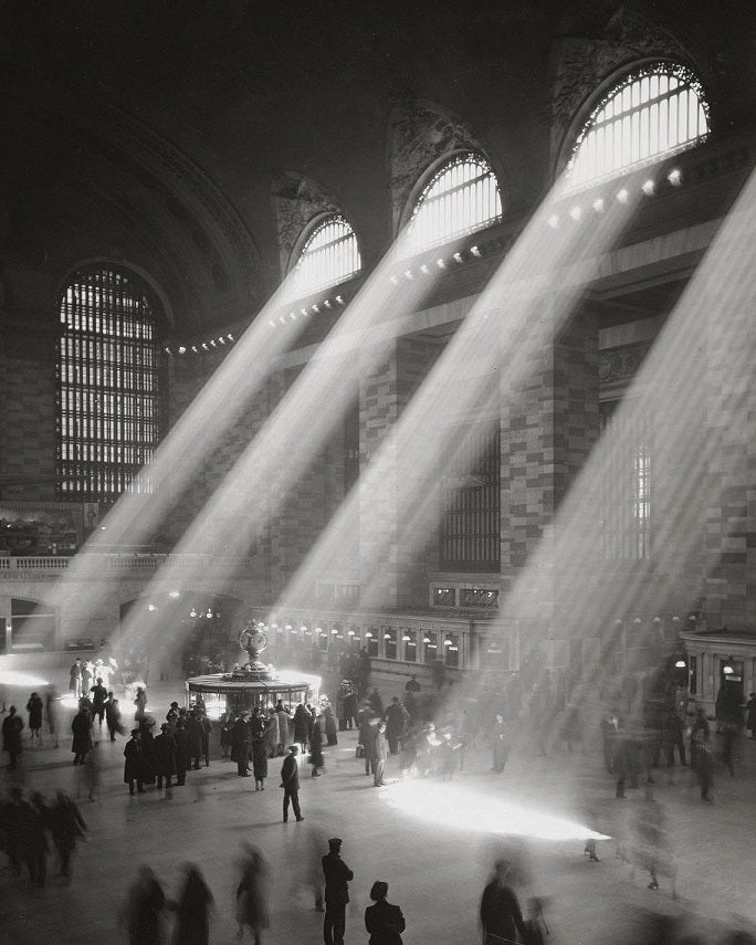 Inside Grand Central Terminal 1930 Print