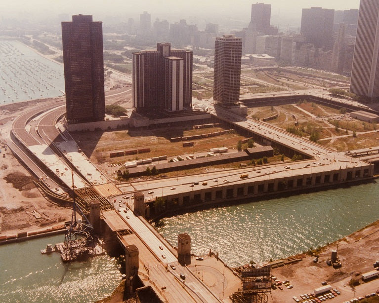 Lake Shore Drive S Curve 1985 Print