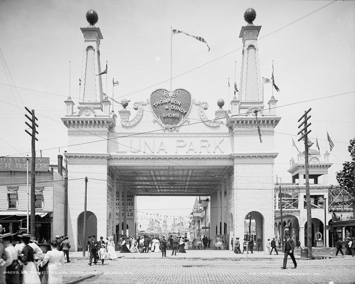 Luna Park Entrance 1904 Print