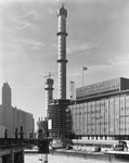 Marina City during Construction 1961 Print