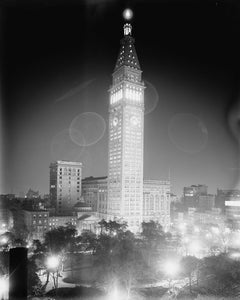Met Life Tower at Night 1910s Print