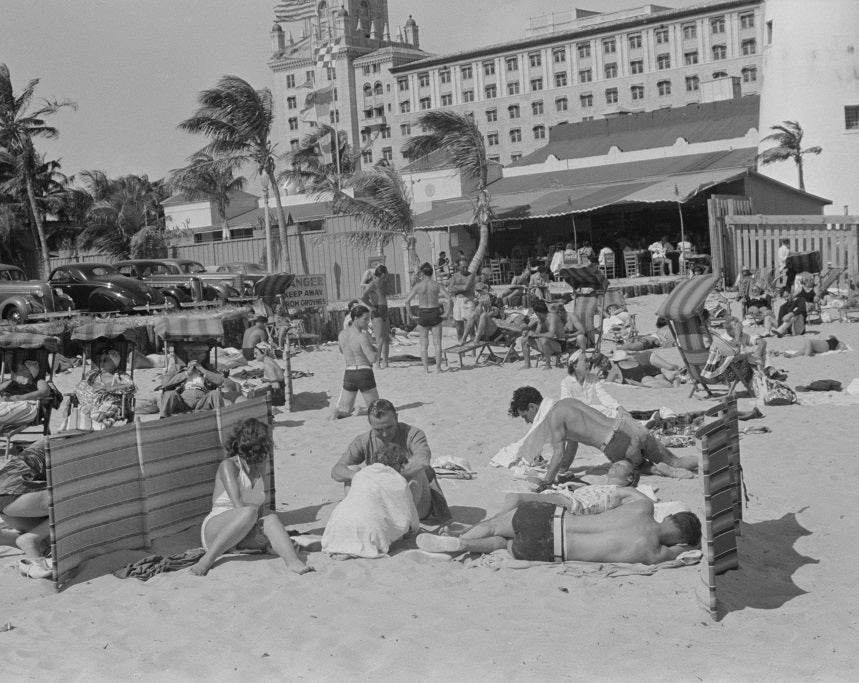 Miami Beach 1939 Print