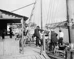 Miami River Fish Docks 1910s Print