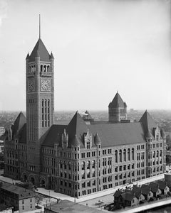 Minneapolis City Hall 1905 Print