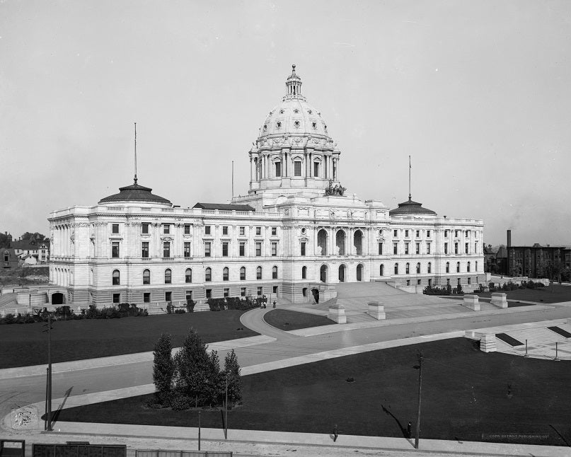Minnesota State Capitol 1908 Print