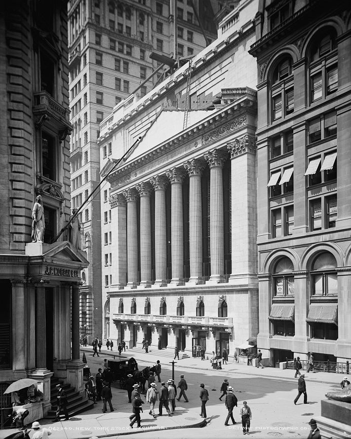 New York Stock Exchange 1903 Print