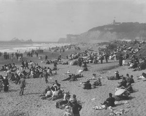 Ocean Beach 1911 Print