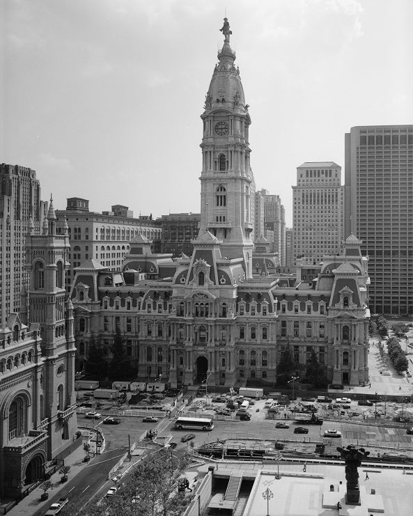 Philadelphia City Hall 1982 Print