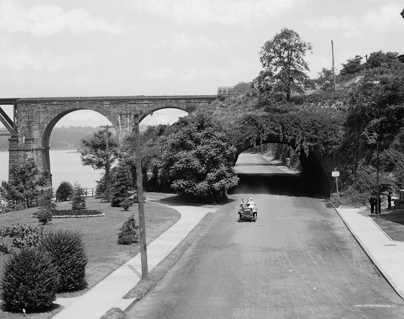 River Drive, Fairmount Park 1910 Print Shop City Merch