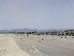 Santa Monica Beach 1905 Color Print