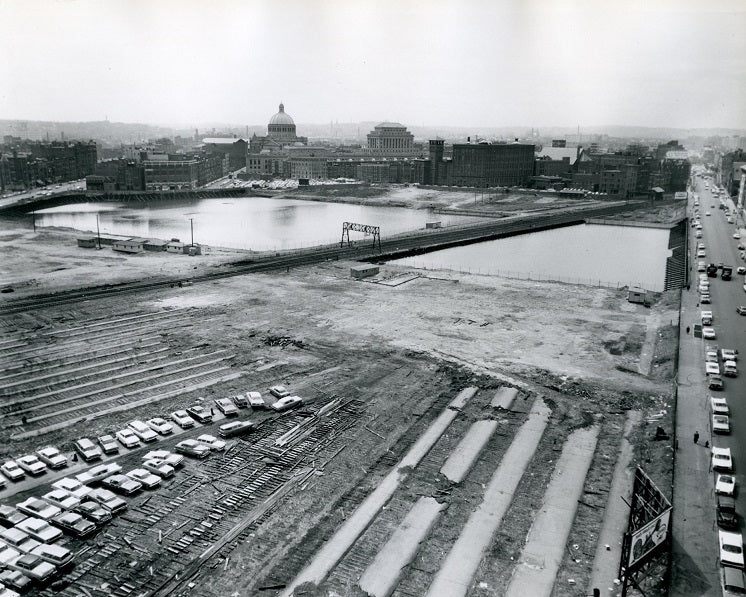 Site of the Prudential Center 1962 Print