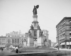 Soldiers and Sailors Monument 1903 Print