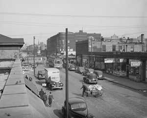 South Side Chicago - 47th Street 1941 Print