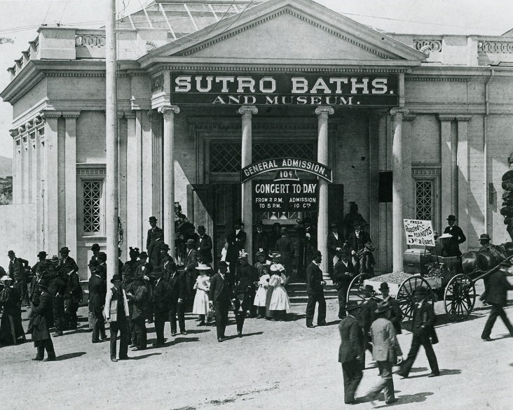 Sutro Baths 1890s Print