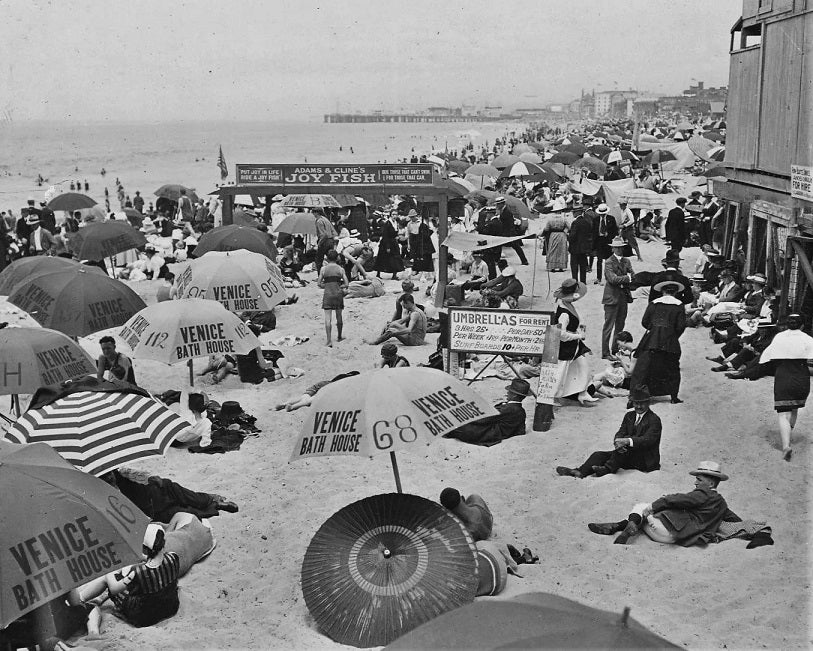 Venice Beach 1910s Print