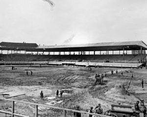 Weeghman Park under Construction 1914 Print