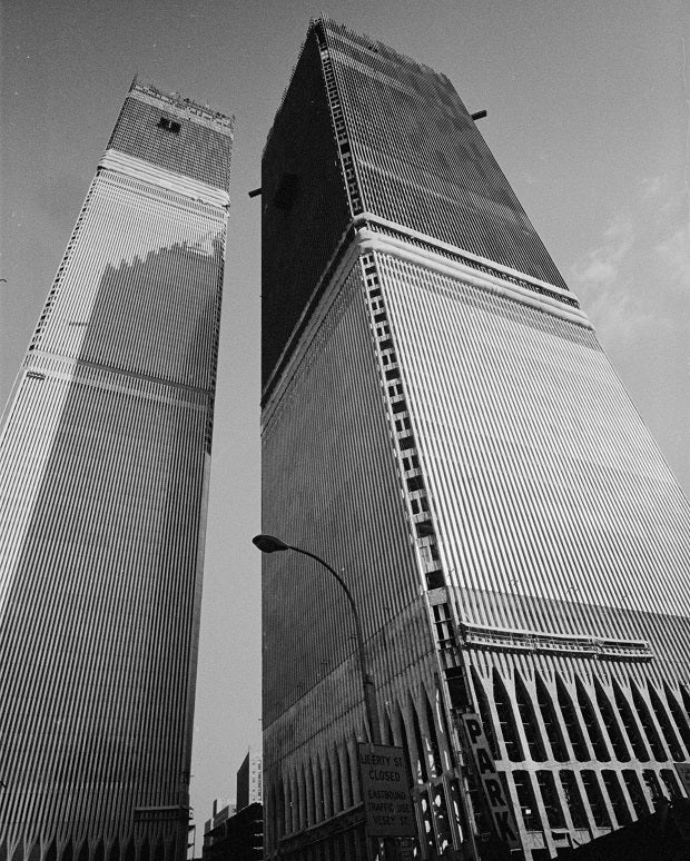 World Trade Center under Construction 1971 Print
